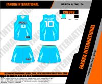 Sky Blue Basketball Uniforms